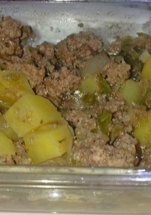 A picture of Meal Prep Ground Beef and Potatoes.