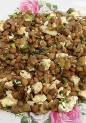 Una foto de Ensalada de Lentejas