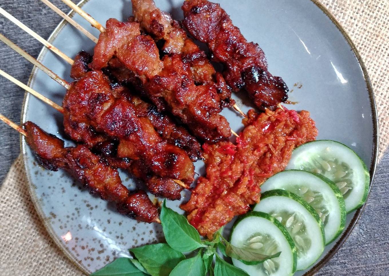 Sate Plecing Khas Singaraja