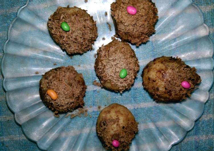 Easiest Way to Royal Eating on a Dime Chocolate ladoo