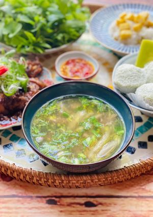 Hình của món Canh Củ Cải Khô Nấu Xương Heo.