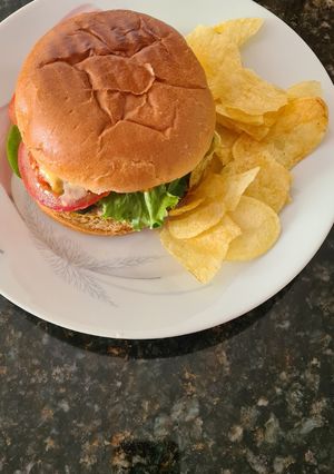 Foto principal de 169. Hamburguesa de Pollo en Pan Brioche
