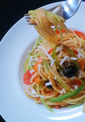 A picture of Zoodles.
