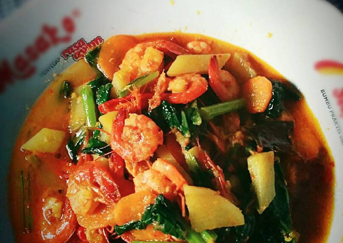 Ongseng sayur udang sederhana rasa istimewa