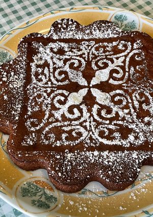 Une photo de Gâteau aux bananes, vanille, rhum et épices