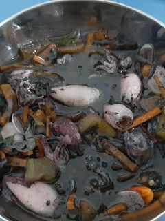 Foto resep Oseng Cumi-cumi Bumbu Hitam