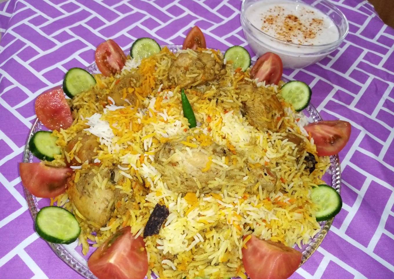 Spicy Chicken biryani