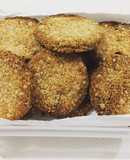 Cookie de avena y coco sin azúcar