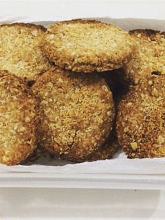 Una foto de Cookie de avena y coco sin azúcar