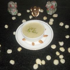A picture of Dry fruit kheer.