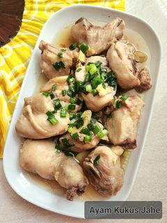 Foto resep Ayam Kukus Jahe