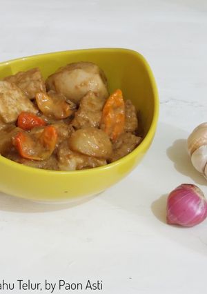 Foto resep Semur Kentang Telur Tahu