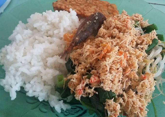 Resep Urap / gudangan simple Anti Gagal