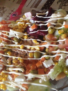 Una foto de Ensalada mixta buenísima