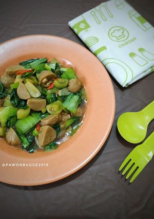 Foto resep Tumis Bok Choy Bakso