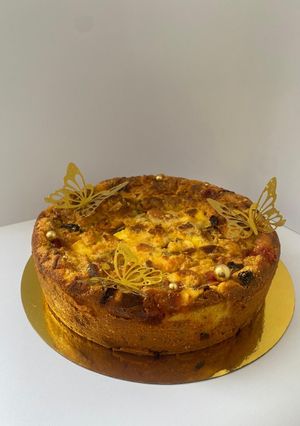 Una foto de Mi receta de la Torta de almojábana