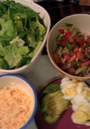 A picture of ultimate salad.