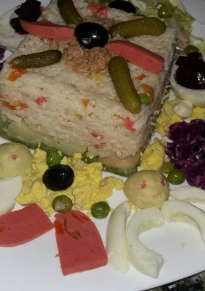 صورة لوصفة سلطة الارز