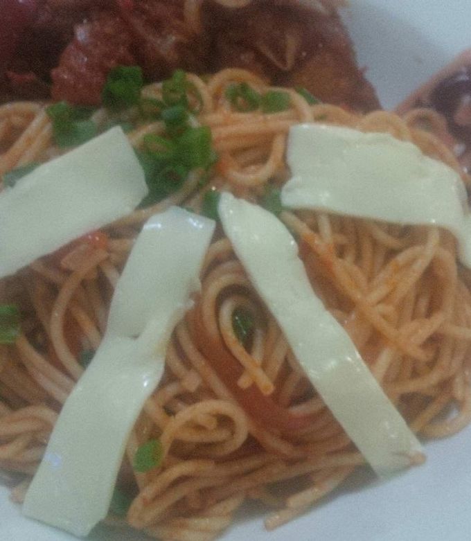 A picture of Spagetti.