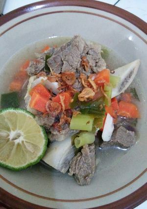 Foto resep Sop iga sapi praktis
