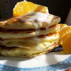 A picture of My favourite pancake recipe.
