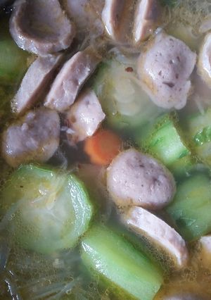 Foto resep Sop Baso Oyong