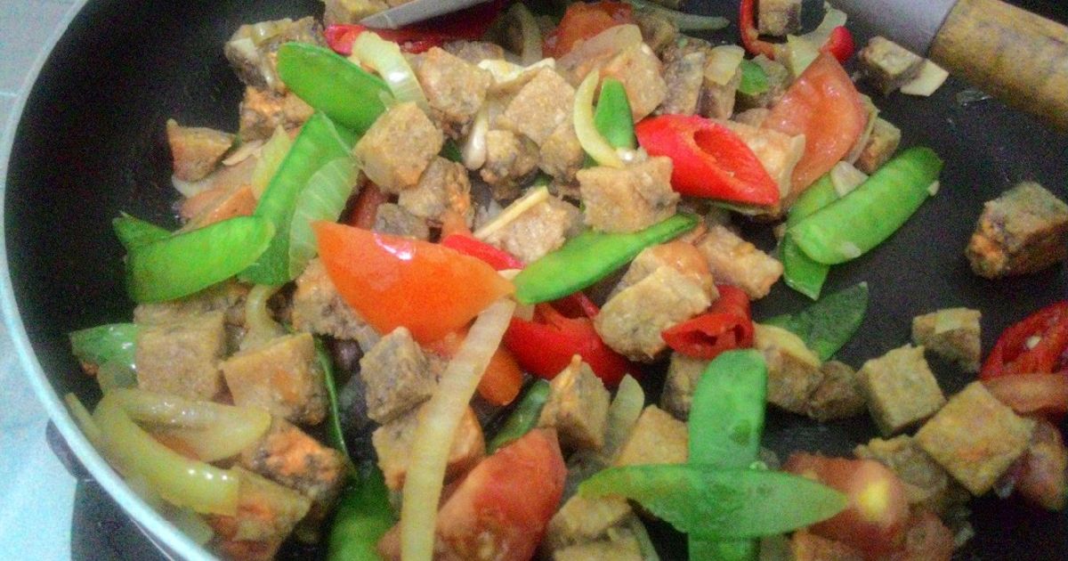 Resep Tumis Kapri Oncom oleh Rastriana - Cookpad