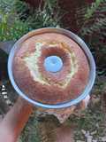 Bolo de Fubá com Queijo