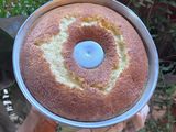 Bolo de Fubá com Queijo