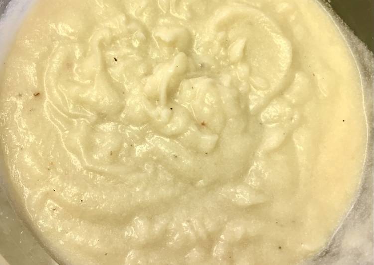 Molho branco de couve-flor