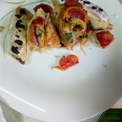 A picture of Strawberry balls.
