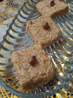 A picture of Vermicelli Burfi.