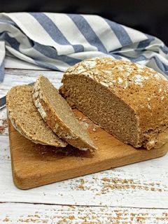 Una foto de Pan de cerveza semiintegral
