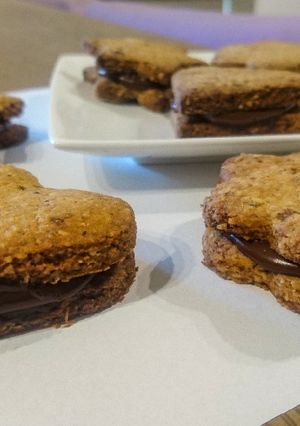 Une photo de Biscuits vegan fourrés