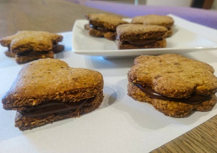 Comment Préparer Les Biscuits vegan fourrés