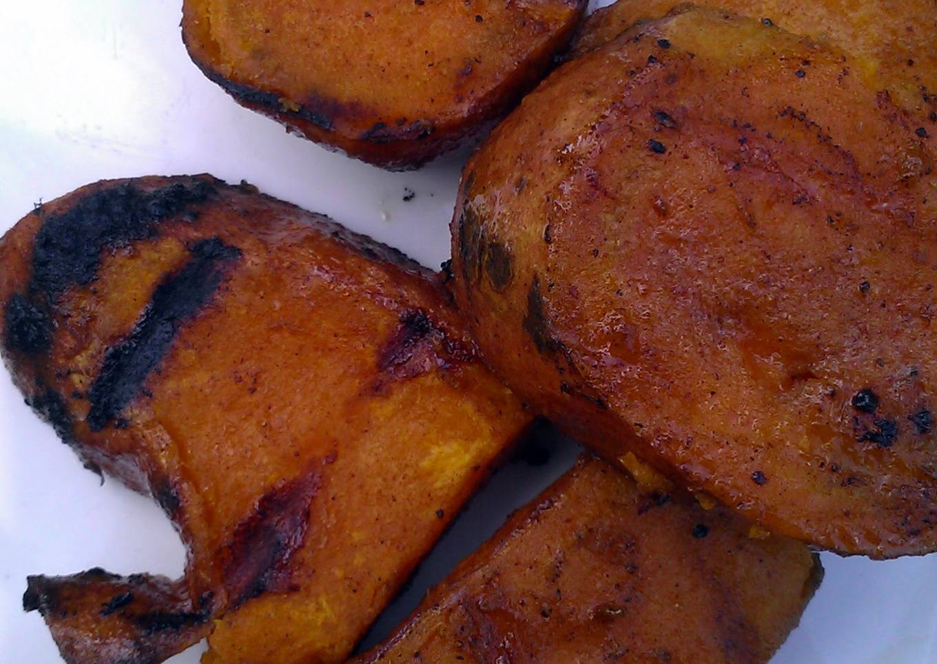 Grilled Sweet Potatoes