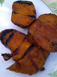 A picture of Grilled Sweet Potatoes.