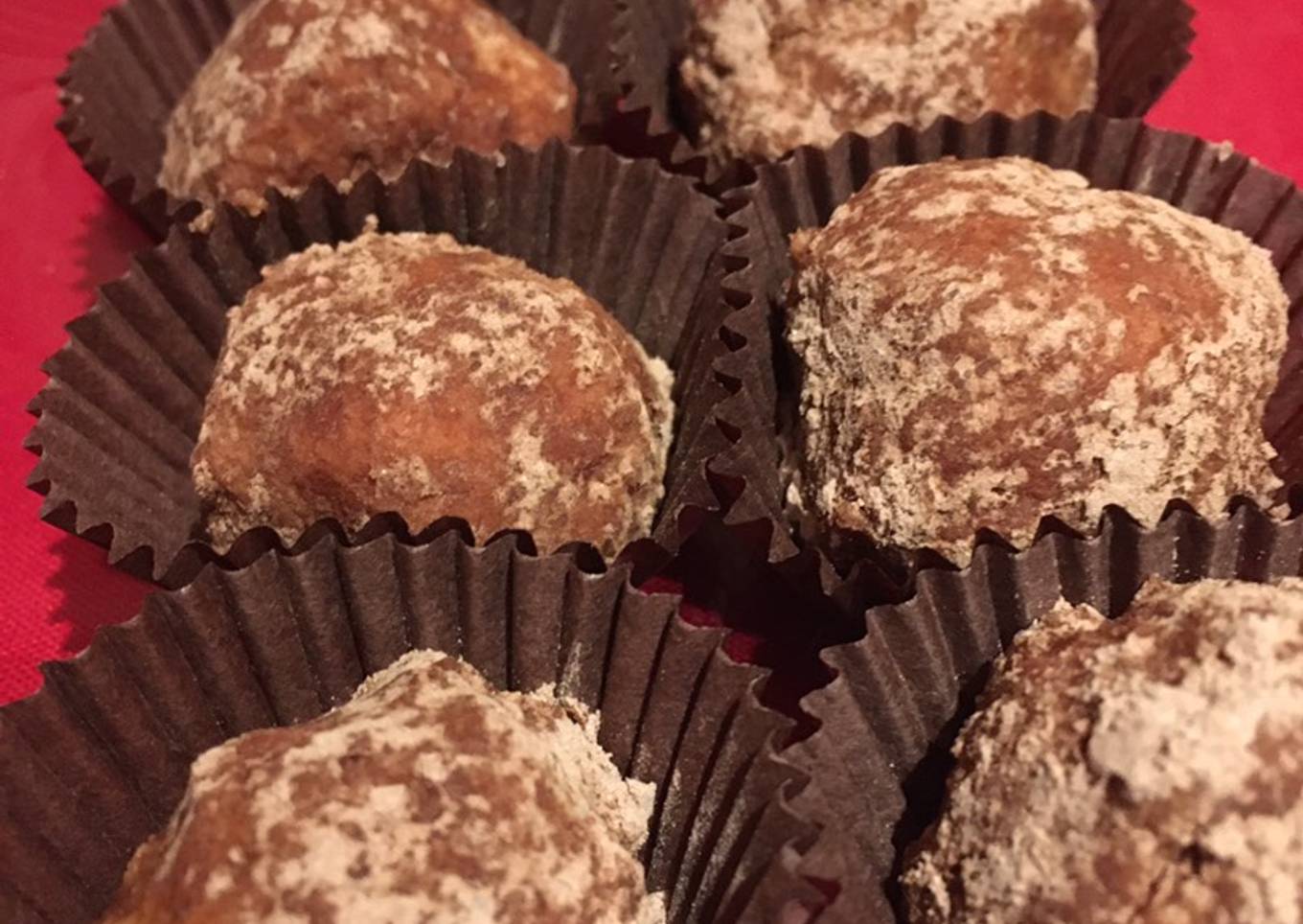 Bolitas de tiramisú