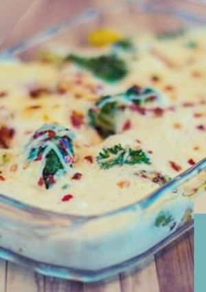 A picture of Veg au gratin.