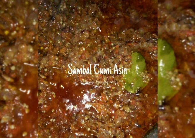 Sambal cumi asin