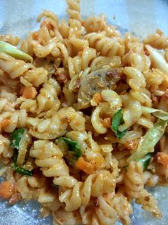 Foto resep Fusilli carbonara