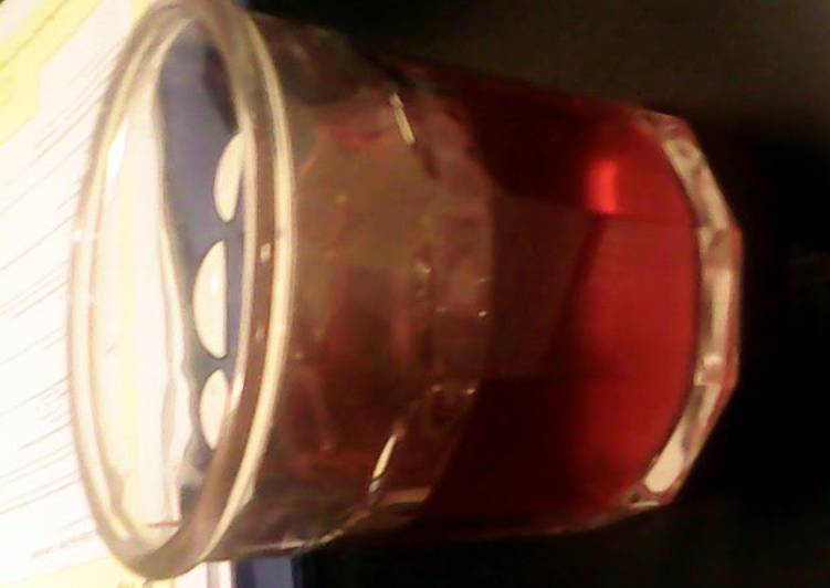 Steps to Prepare Homemade Hibiscus tea lemonade