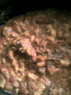 A picture of Crock Pot Rigatoni Bolognase.