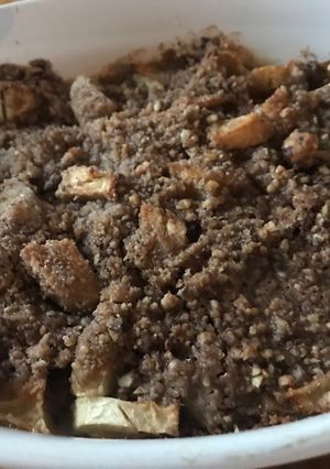 Une photo de Crumble de 3 pommes