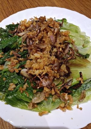 A picture of Steamed Chinese Lettuce.