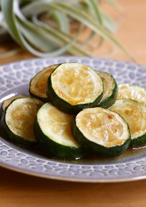 A picture of Too Easy!? Grilled Zucchini with Ponzu.