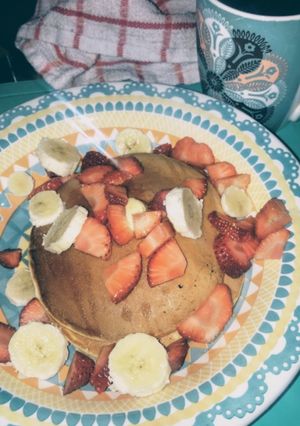 Una foto de Pancakes americanos