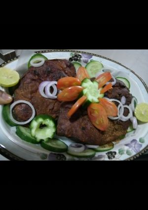 A picture of Fried fish.
