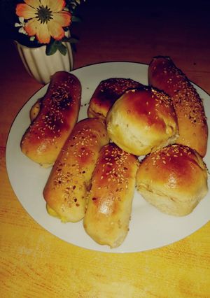 صورة لوصفة فطائر بالتونة