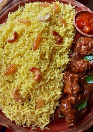 সাউথ ইন্ডিয়ান স্টাইল মটন কারি(south Indian style mutton curry recipe in Bengali) রেসিপির প্রধান ছবি